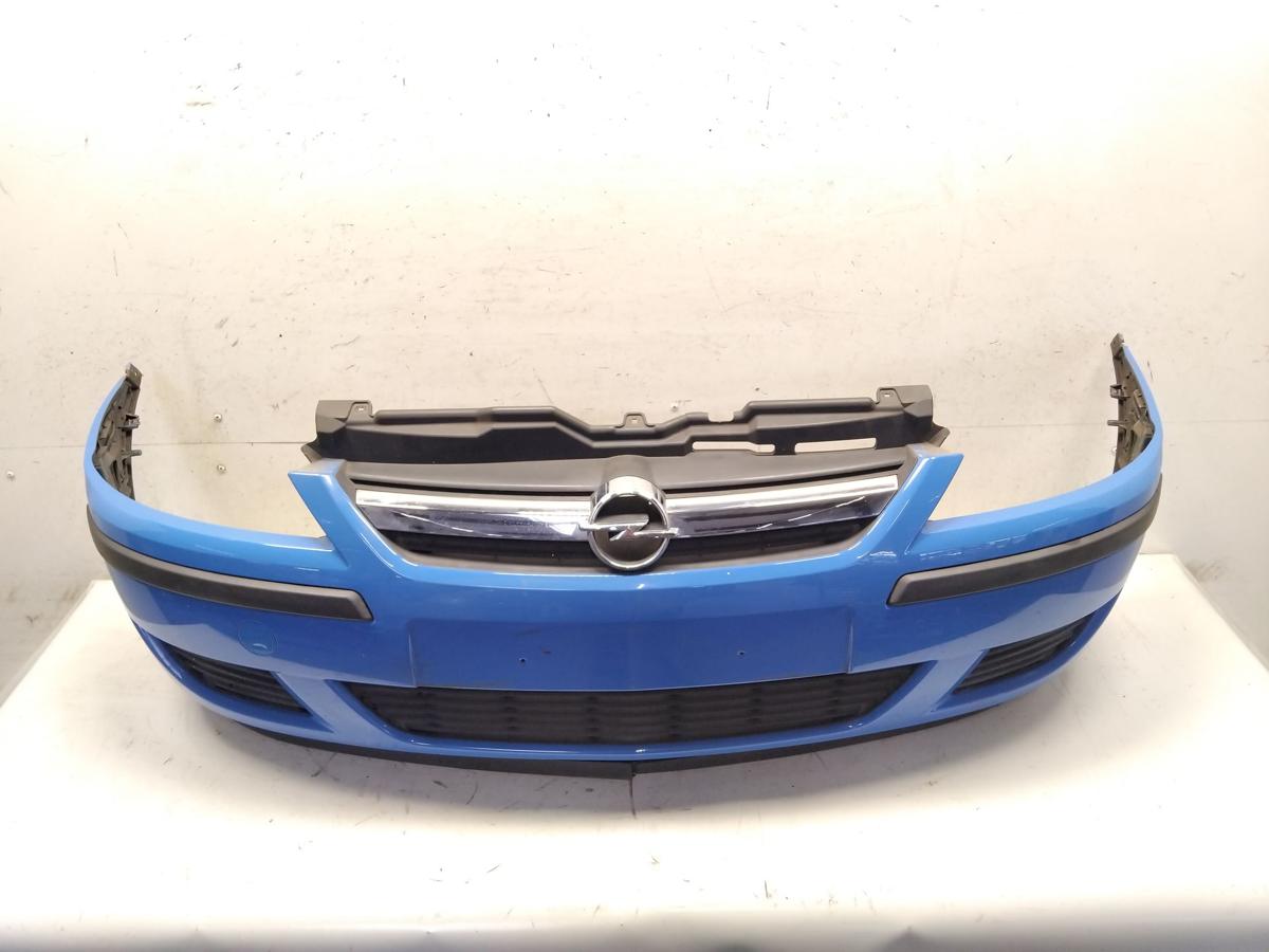 Opel Corsa C original Sto&szlig;stange Sto&szlig;f&auml;nger vorn Z20U Arubablau Facelift BJ2003