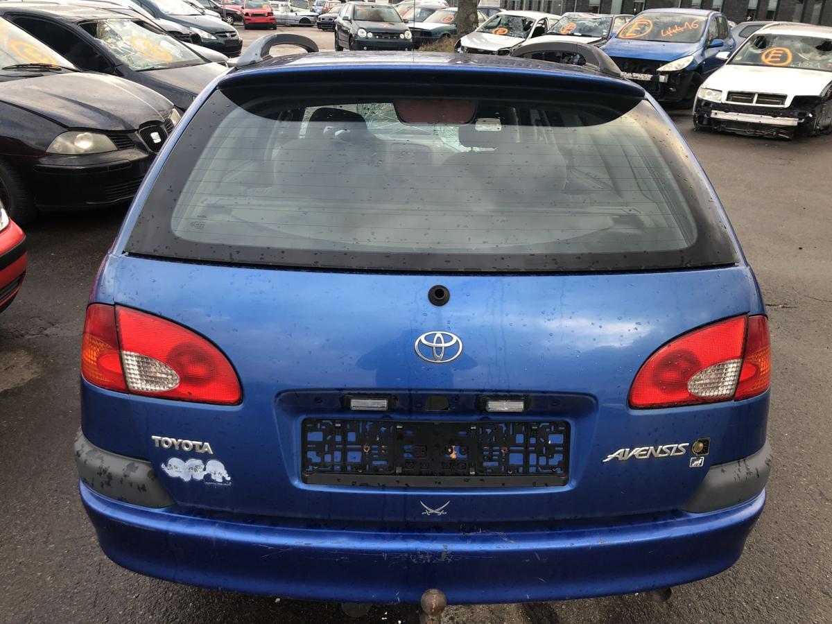 Toyota Avensis T22 Heckklappe mit Scheibe Kombi Kofferraumklappe 8B6 Blue Met