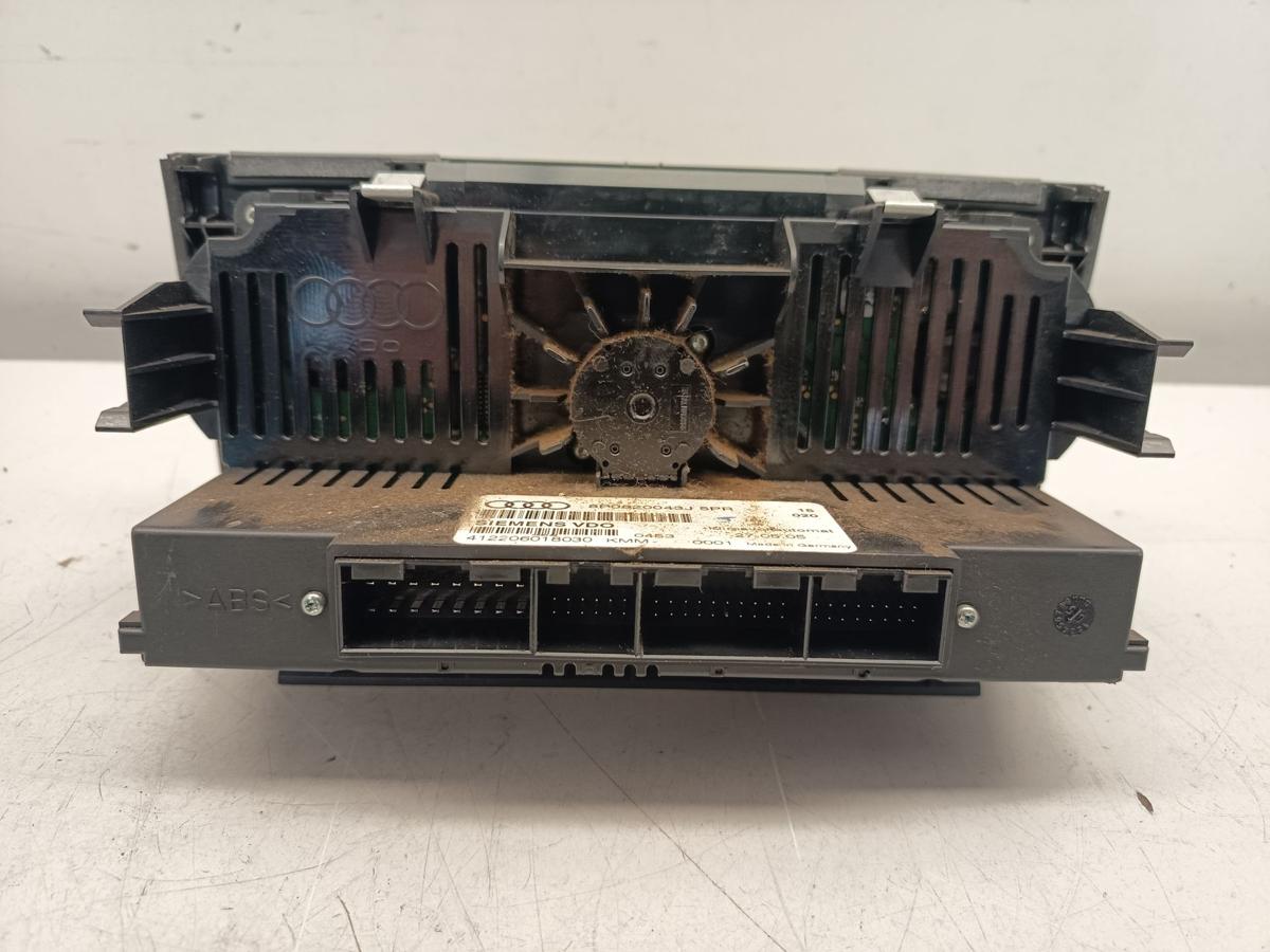 Audi A3 original Klimabedienteil Heizungsbet&auml;tigung Climatronic 8P0820043J Bj 05