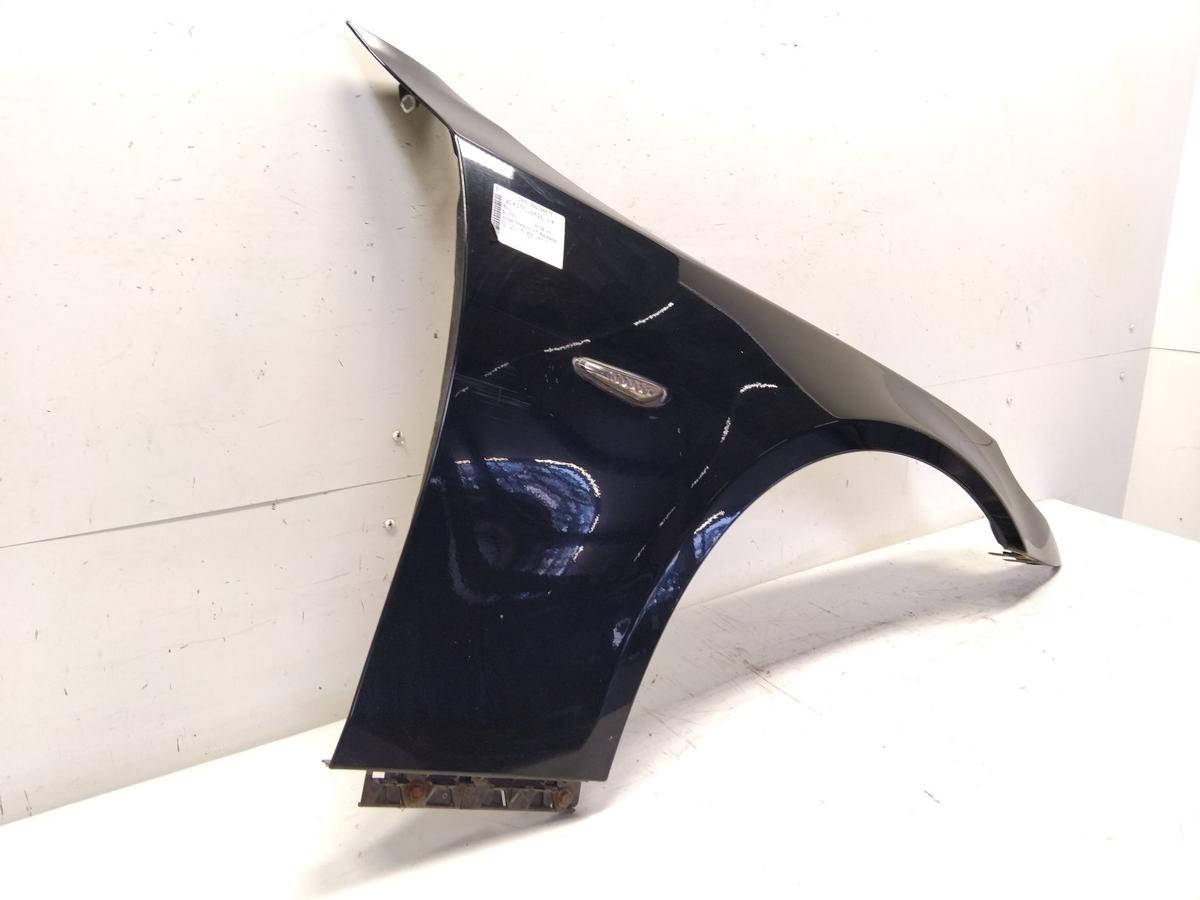 BMW 5er E60 E61 original Alu-Kotfl&uuml;gel vorn rechts 475 Blacksapphire BJ2005