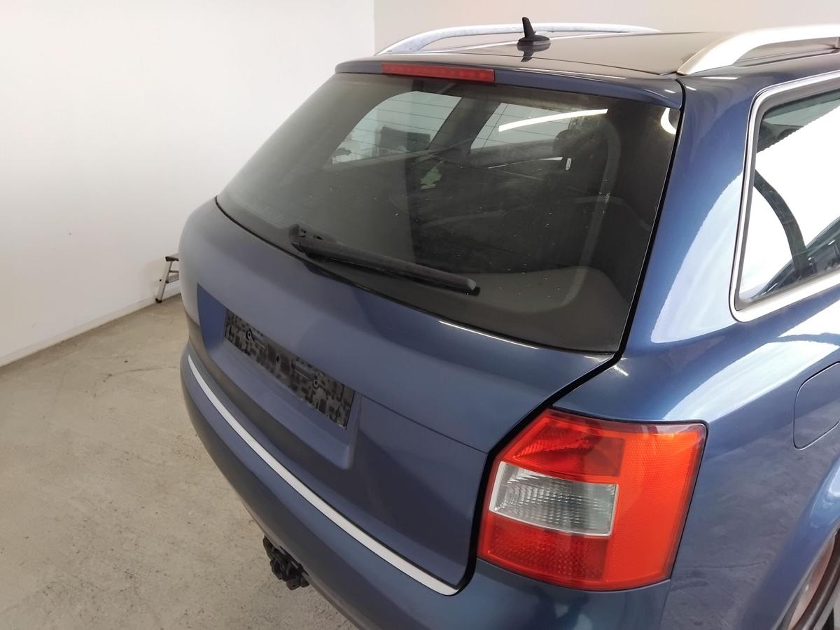 Audi A4 8E B6 Kombi Avant Heckklappe LZ5C Mauritiusblaumetallic mit Heckscheibe