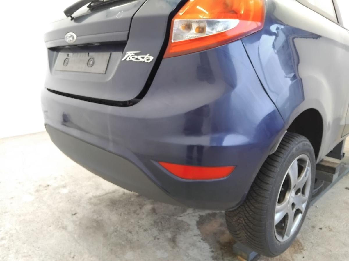 Ford Fiesta JA8 original Stossf&auml;nger Sto&szlig;stange hinten Atlantikblau BJ2011