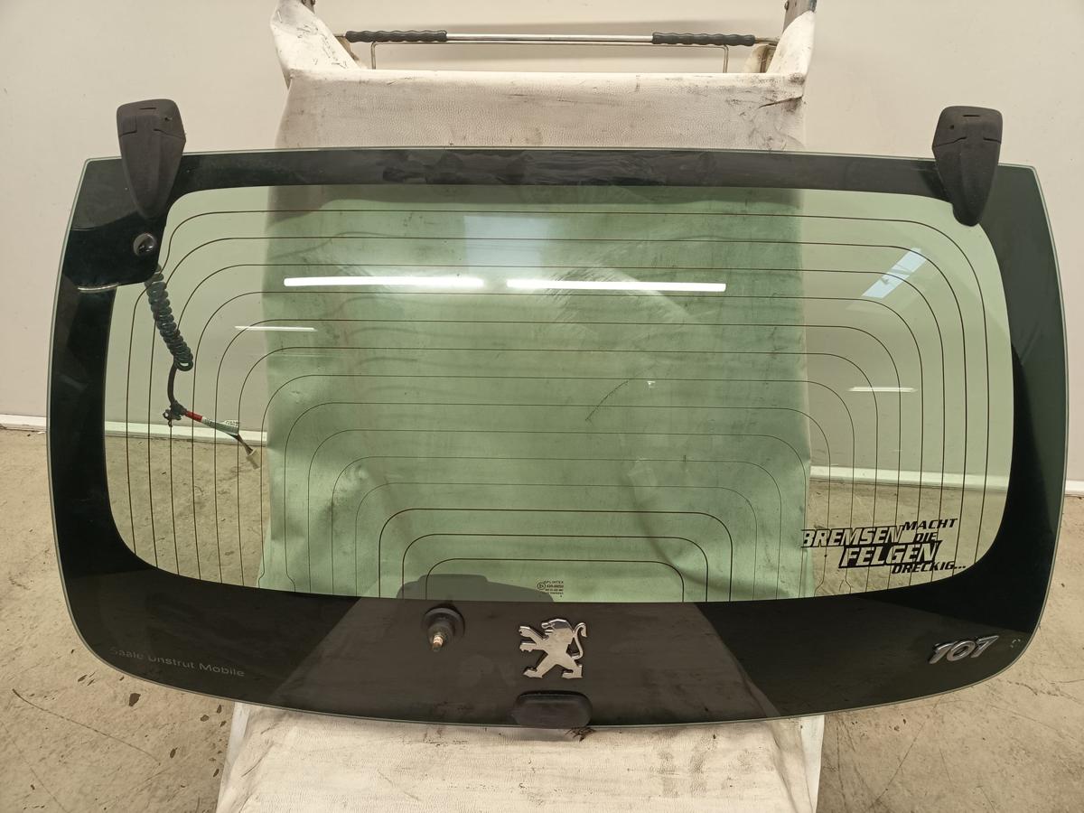 Peugeot 107 original Heckscheibe Klappe hinten/Deckel Bj 2008