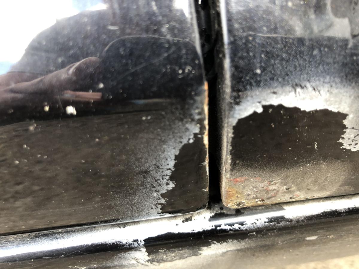 VW Touran 1T 1T1 T&uuml;r vorn links Fahrert&uuml;r im Rohbau LC9X Deep Black Perl