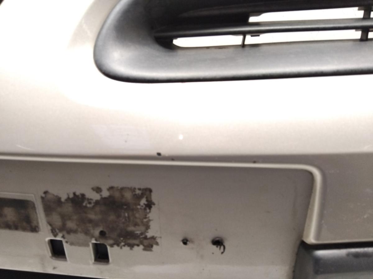 Renault Clio 3 original Sto&szlig;stange Sto&szlig;f&auml;nger vorn TED11 Beige Poivre BJ2005