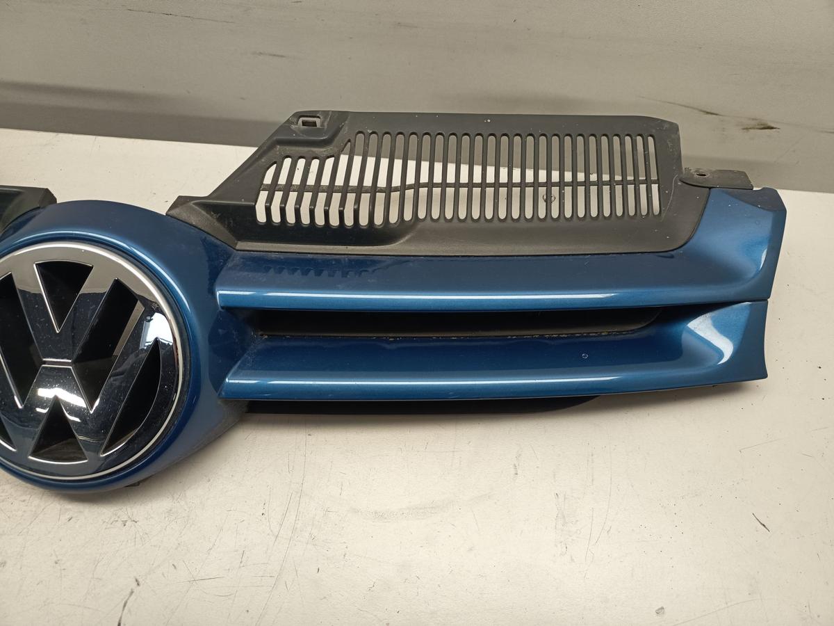 VW Golf V original K&uuml;hlergrill Abdeckung Stange vorn A5K Olympiablau Bj 2007
