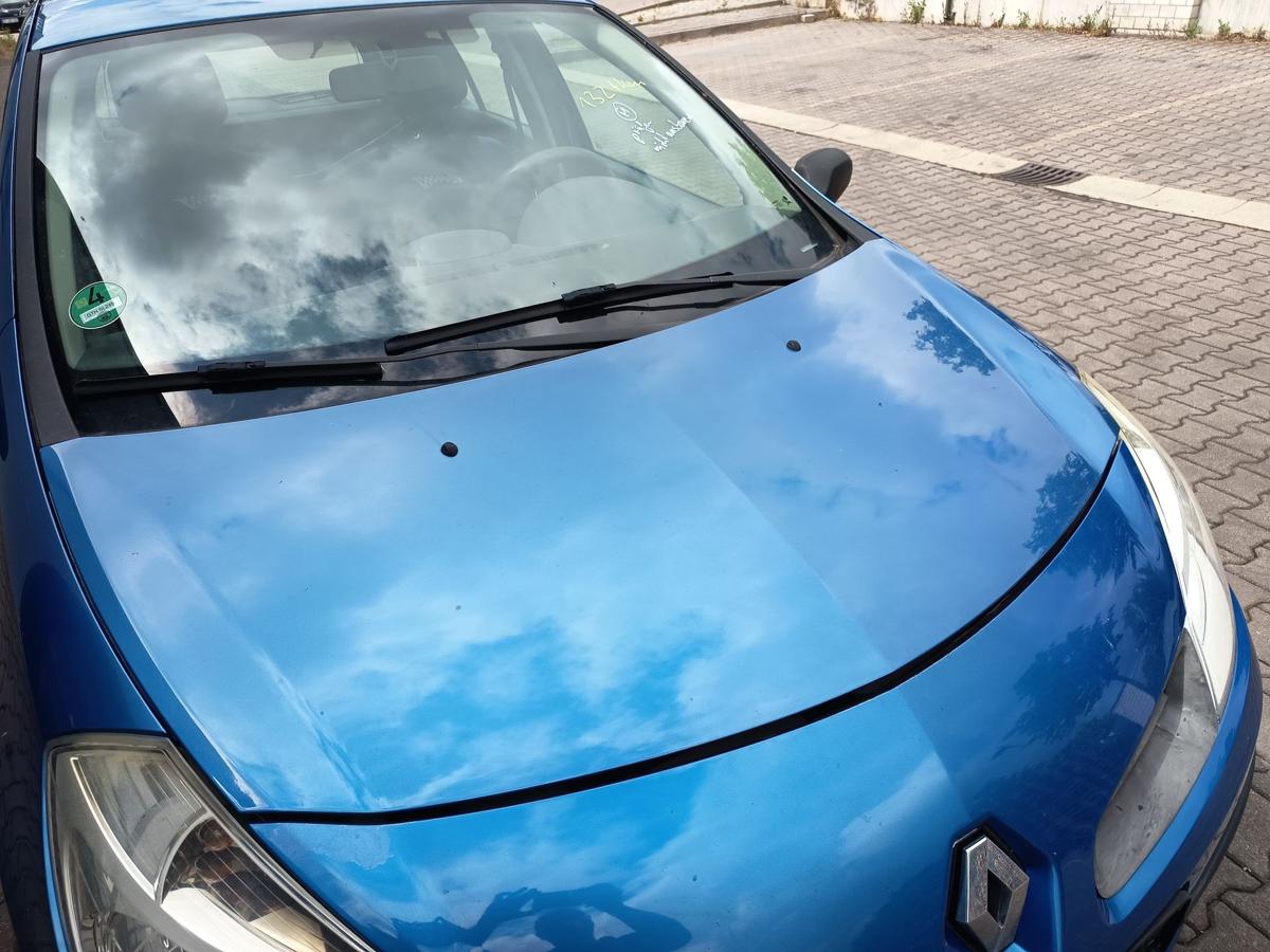 Renault Clio III orig Motorhaube Klappe Front TEI45 Blau met Bj 2006