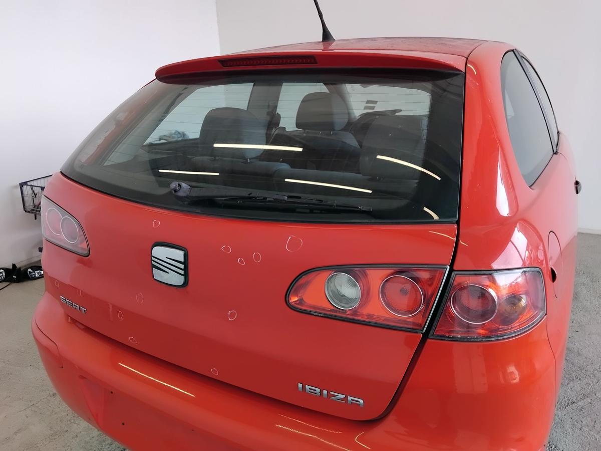 Seat Ibiza III 6L original Heckklappe mit Heckscheibe flashrot LP3G BJ2002