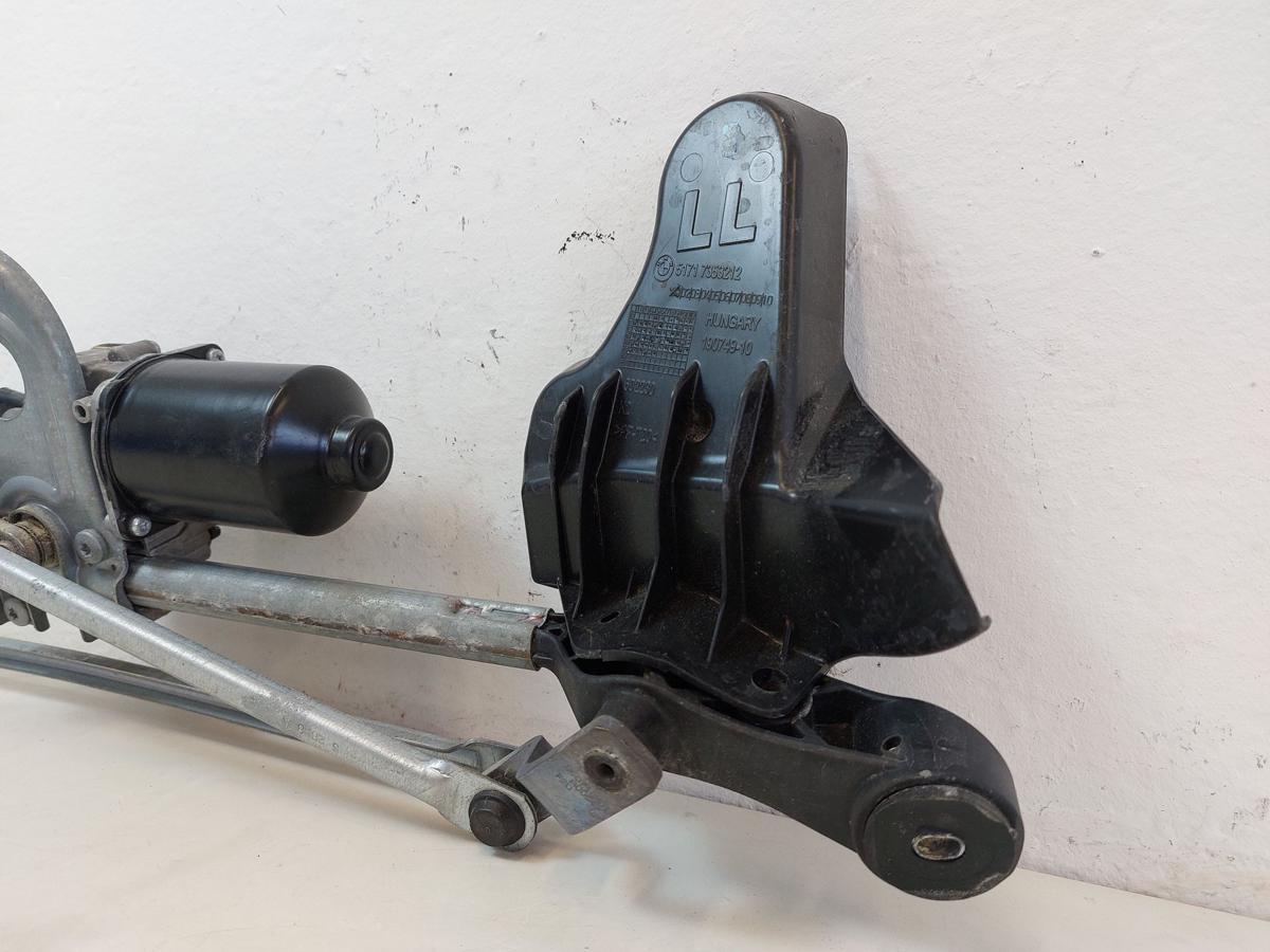 BMW 1er F21 M140i LCI Wischergest&auml;nge Wischerantrieb mit Wischermotor Valeo