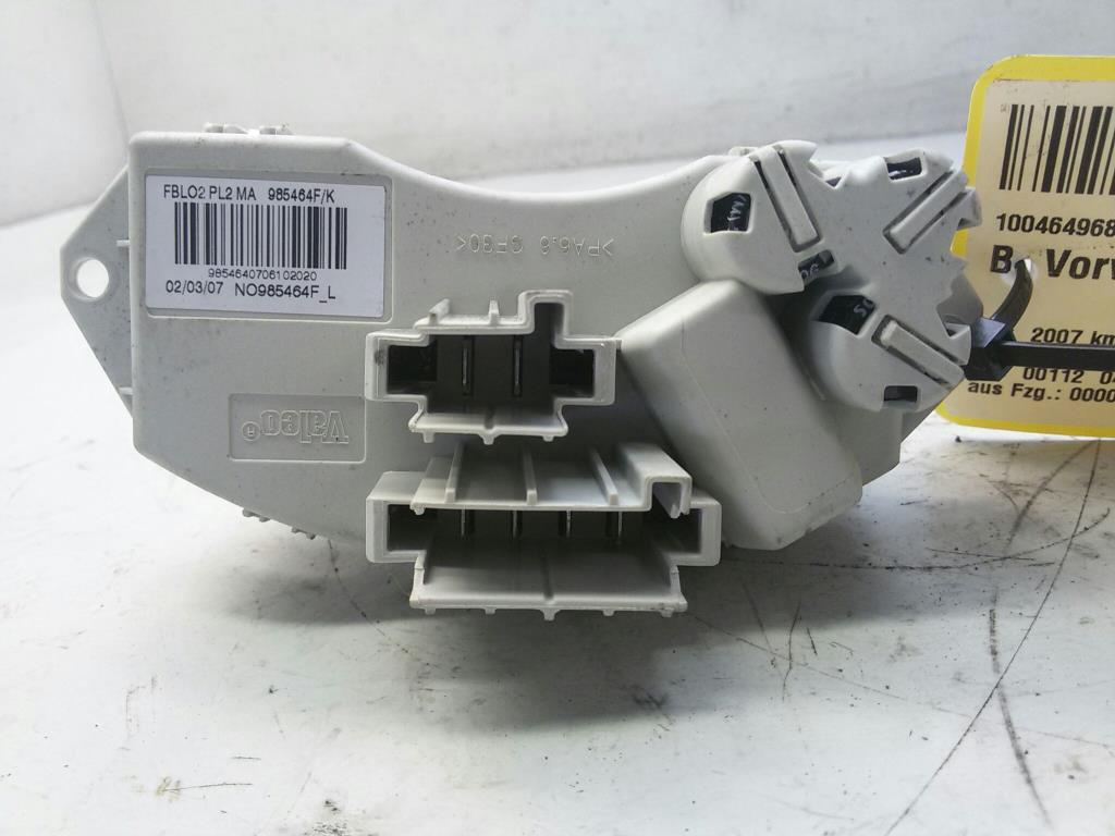 BMW 3er E90 E91 2007 Vorwiderstand Gebläse Heizung NO985464F