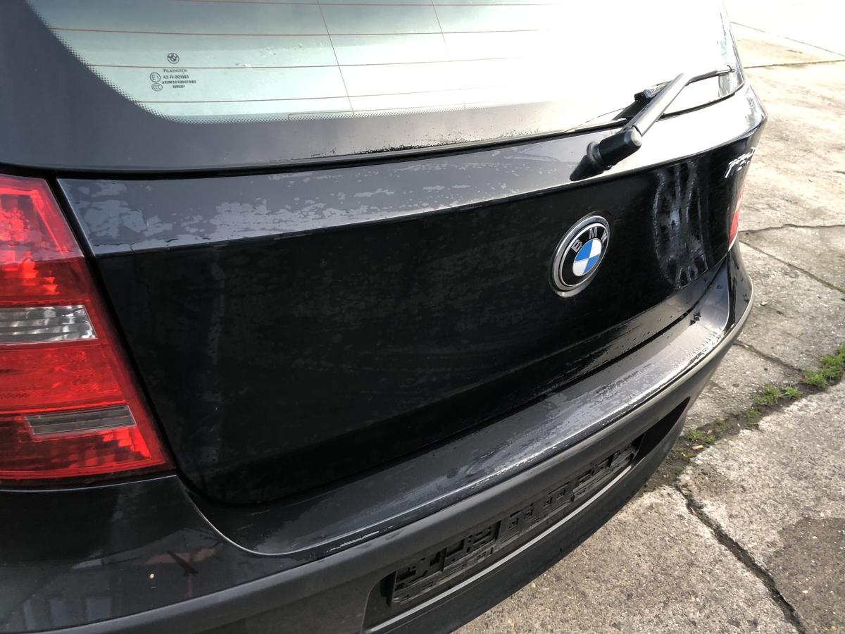 BMW 1er E87 LCI ab07 Heckklappe 475 Blacksapphire Deckel hinten 5 türer