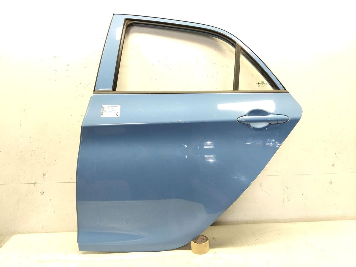 Kia Picanto II TA T&uuml;r hinten links ALICE BLUE 5-t&uuml;rig BJ2012