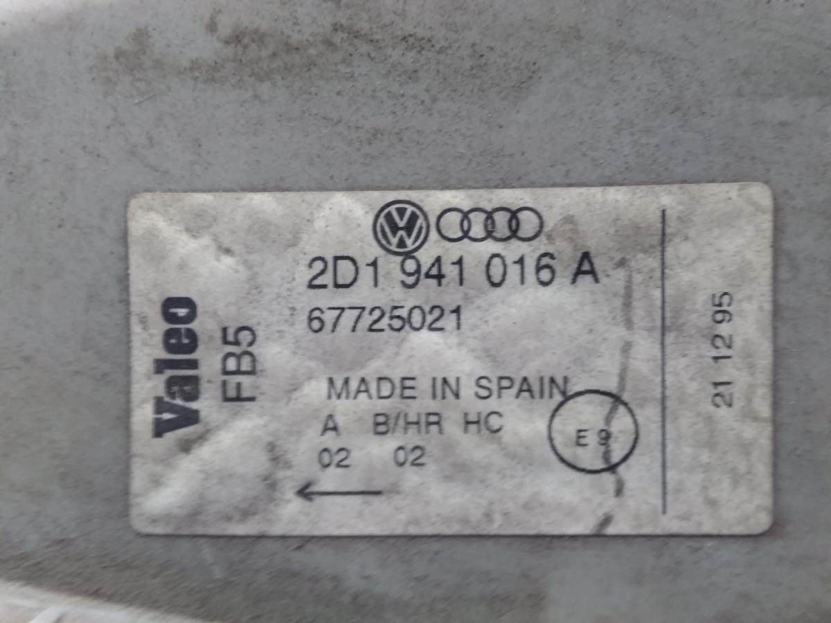 VW LT 2D original Scheinwerfer rechts Valeo mit LWR NSW BJ1997 2D1941016A