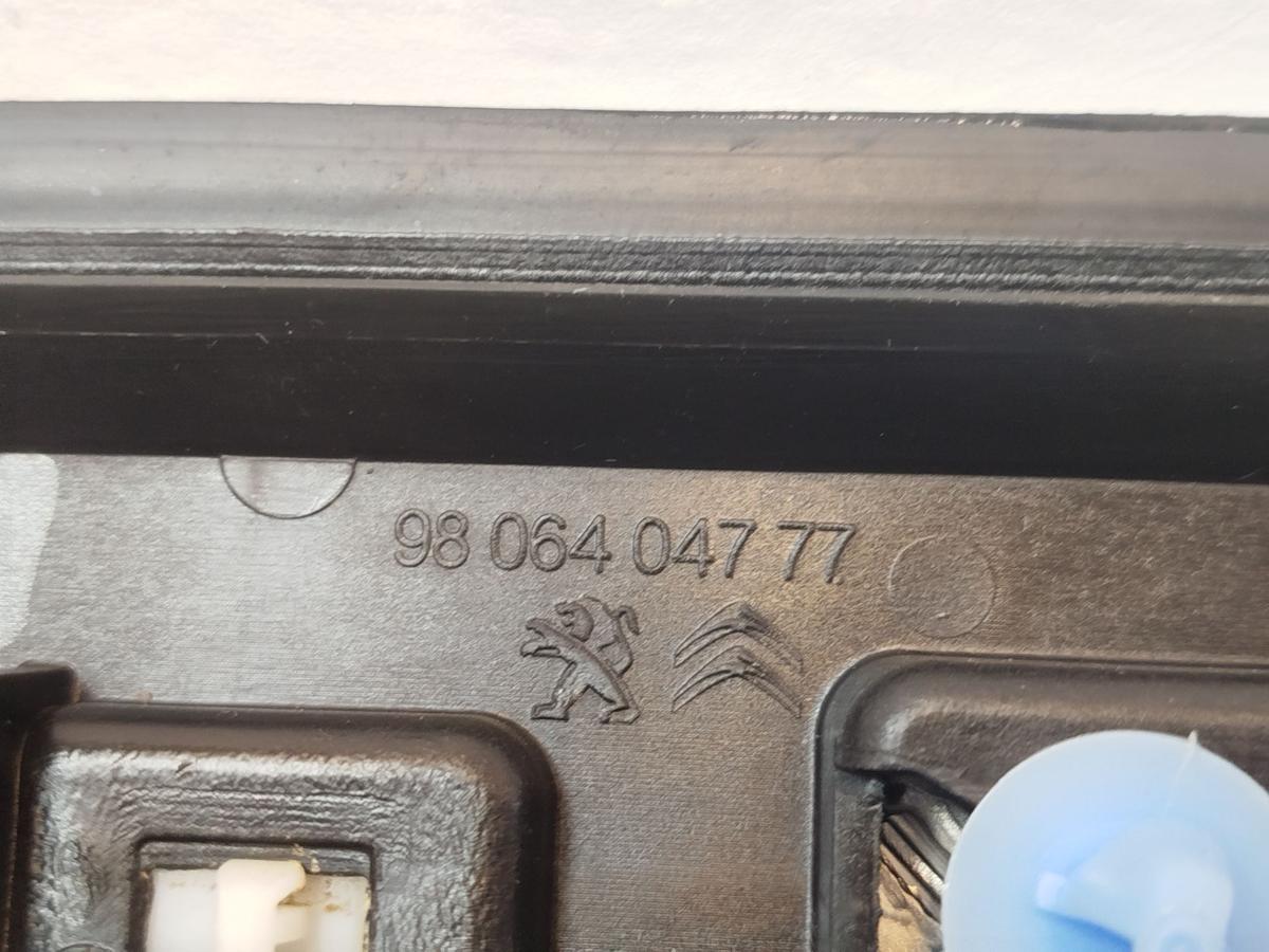 Peugeot 2008 I CU Zierleiste T&uuml;r hinten rechts unten Chromleiste OEM