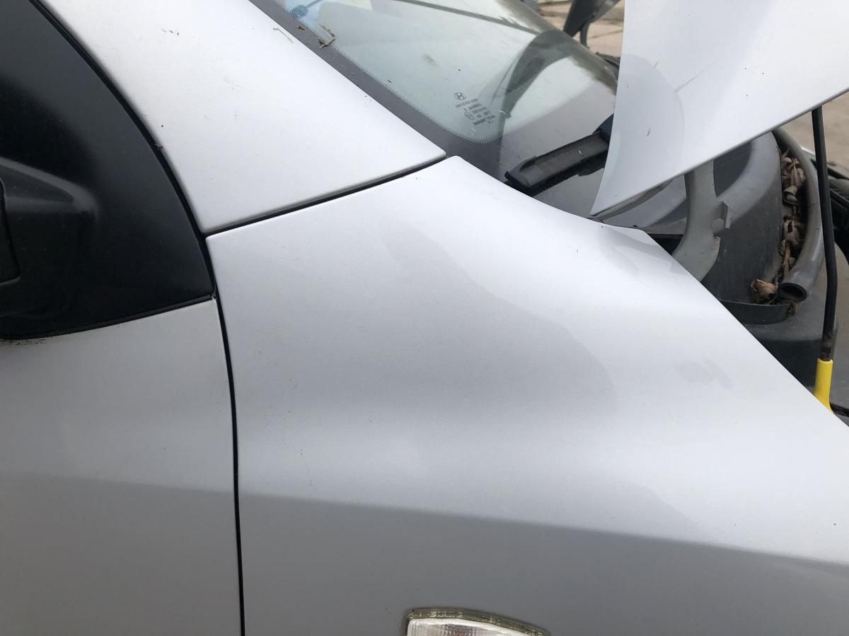 Hyundai i10 PA Kotflügel vorn rechts Beifahrerseite HD Sleek Silver Metallic