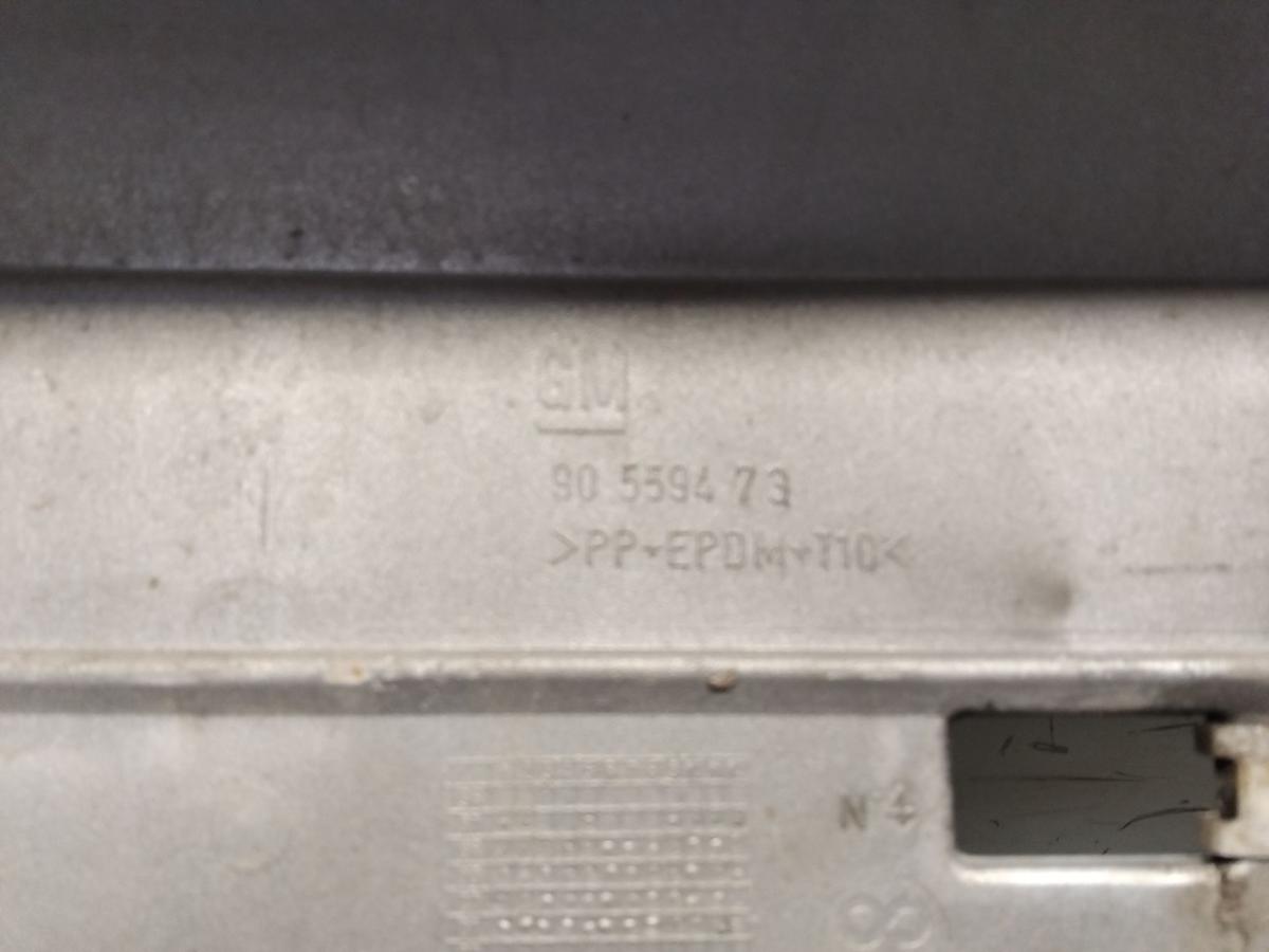 Opel Astra G original Stoßstange Stoßfänger vorn silbermet. 94U Mirage BJ2003
