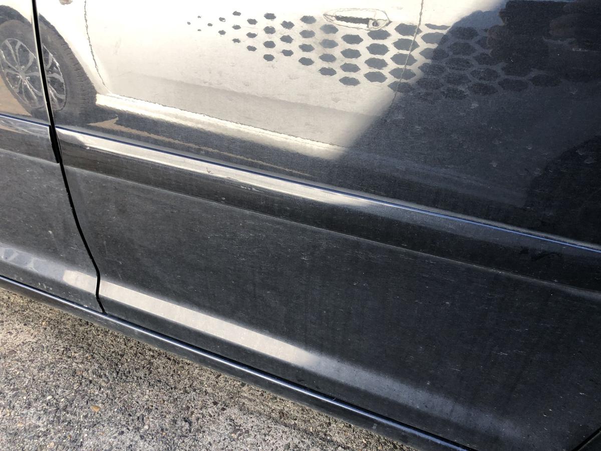 VW Touran 1T 1T1 T&uuml;r hinten links Fondt&uuml;r im Rohbau LC9Z Black Magic Perl
