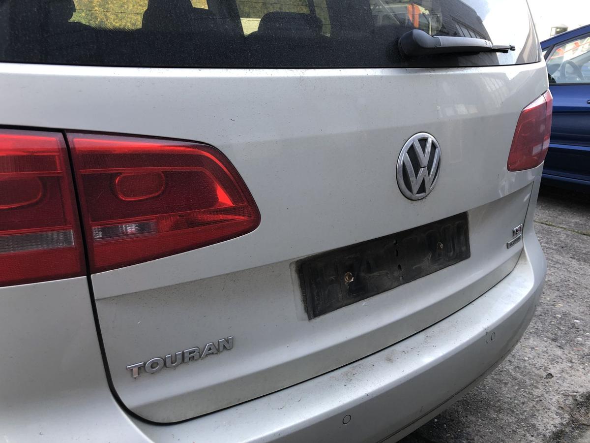 VW Touran 1T3 ab2010 Heckklappe Kofferraumdeckel Heckdeckel LR7L Silver Leaf