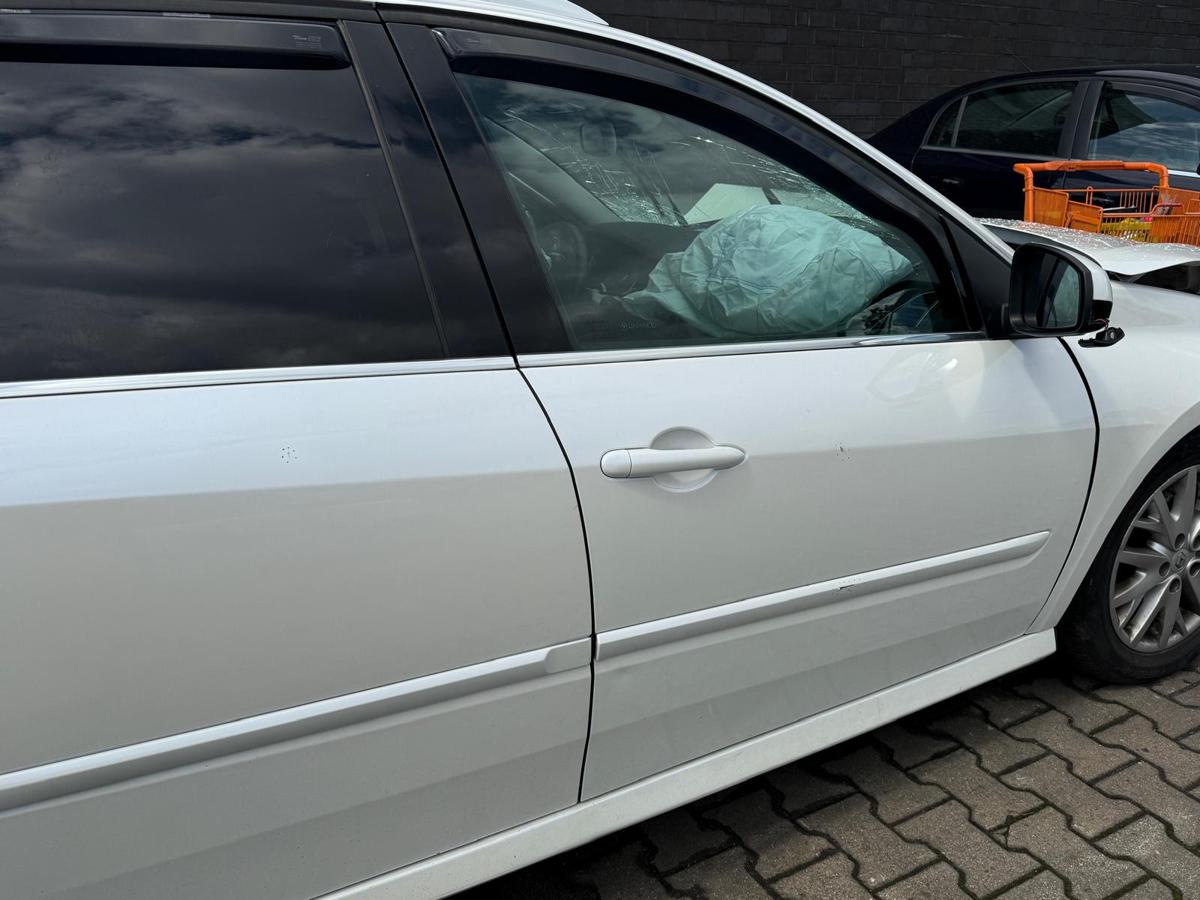 Renault Laguna 3 original Tür vorn rechts OV369 Blanc Glacier Rohbau BJ13