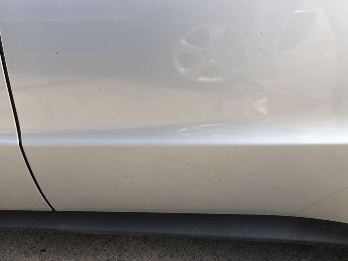 Mercedes W169 A Klasse Mopf T&uuml;r hinten links Fondt&uuml;r Rohbau 761 Polarsilber