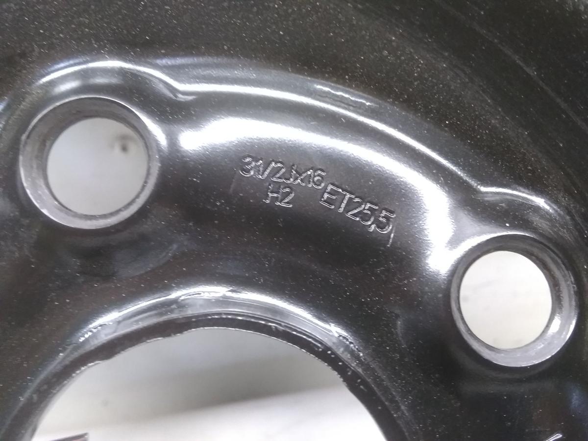 VW Golf 7 original Notrad 125/70R16 mit Wagenheber und Werkzeugbox Bj.2017