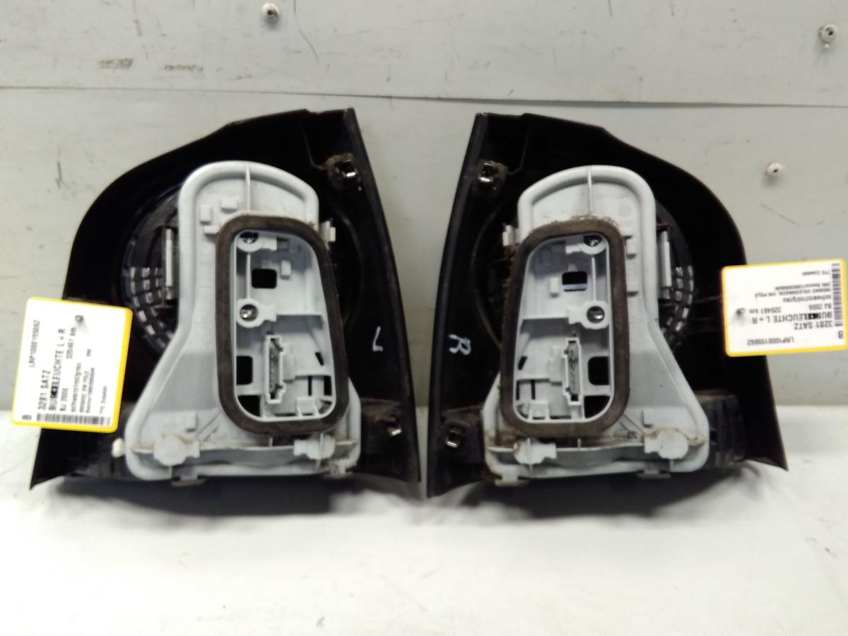 VW Polo 9N3 Satz Rückleuchten Heckleuchten links rechts Zubehör schwarz BJ2005