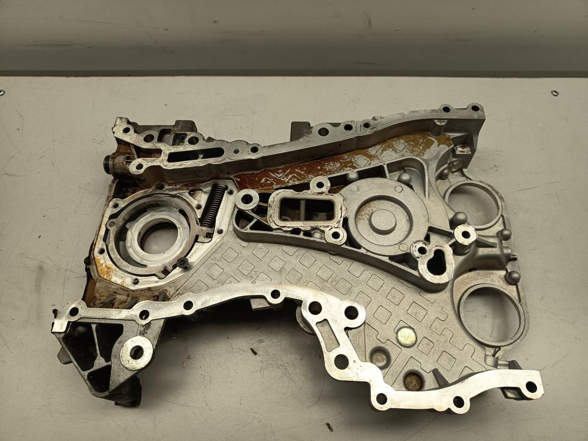 Opel Corsa D original Stirndeckel Steuergeh&auml;use 1.2l 63kW Benzin A12XER Bj 2010