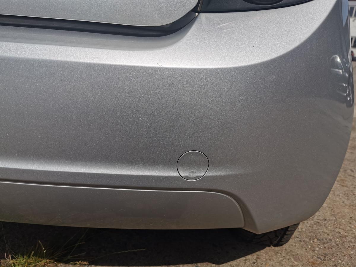 Chevrolet Aveo T300 Stossfänger stossstange Bumper hinten 5 Türer silber met