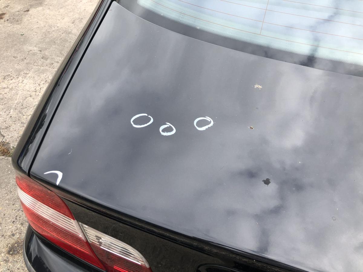 BMW 3er E46 Facelift Heckklappe Heckdeckel Kofferklappe Limo 475/9 Black Saphir
