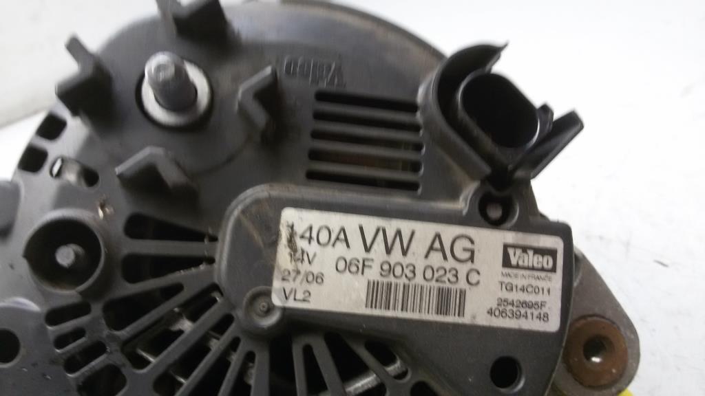 Skoda Octavia II 1Z Kombi BJ2006 Lichtmaschine Generator 2542695F VALEO 1.9TDI 77kw BXE 140A