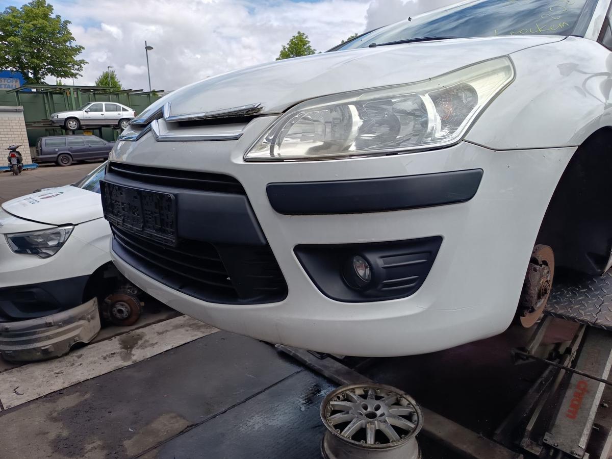 Citroen C4 original Stoßstange Fänger vorn/Front EWP Schneeweiß Bj 2008