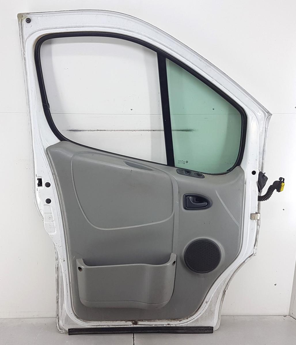 Opel Vivaro Tür vorn links in 10U Casablancaweiss Bj2007