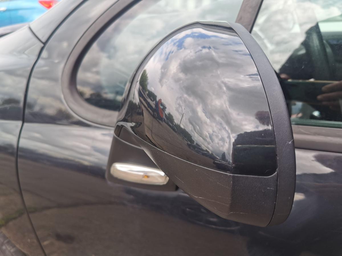 Peugeot 207SW WE Aussenspiegel Spiegel Rückspiegel links ele EXL Obsidianschwarz