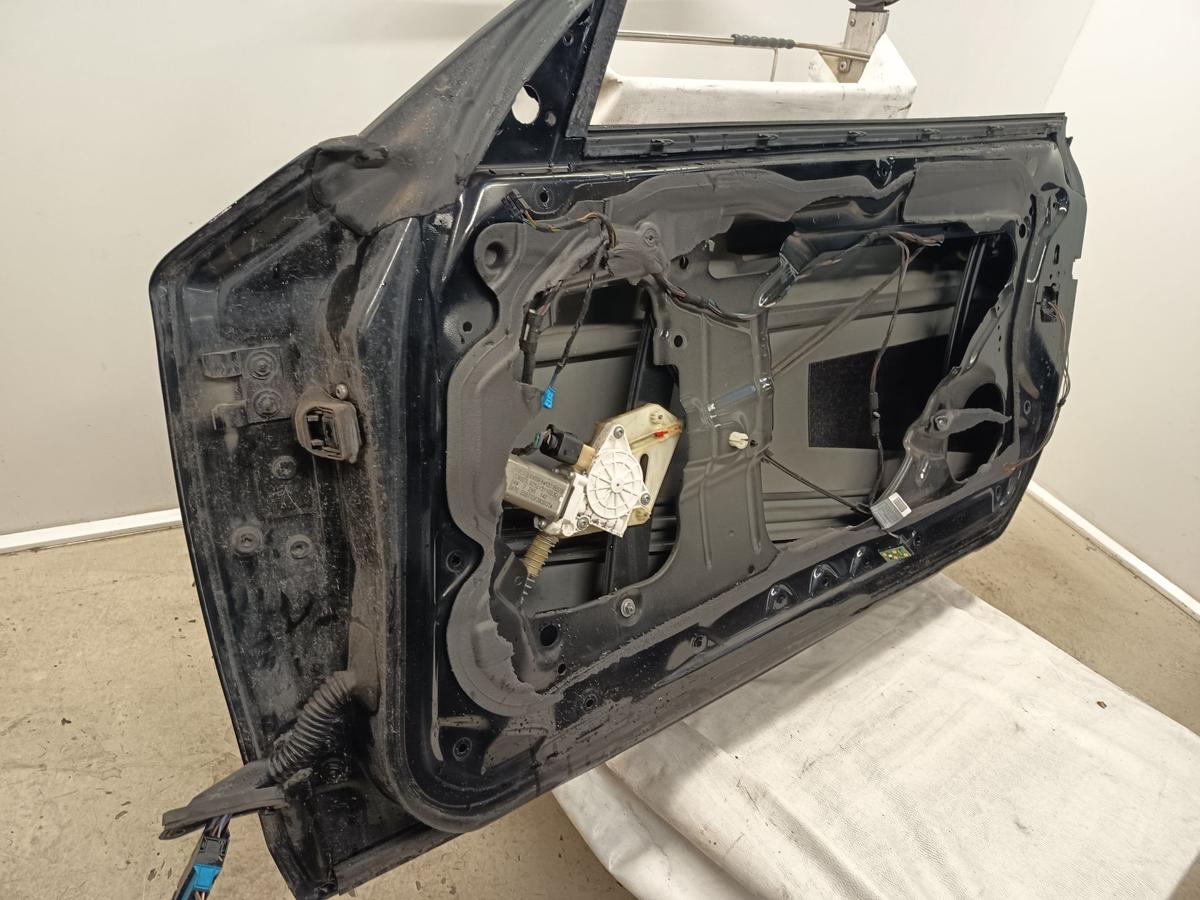 BMW 1er E81 Bj 2008 Facelift original Tür vorn rechts 475 Blacksapphire 3TRG