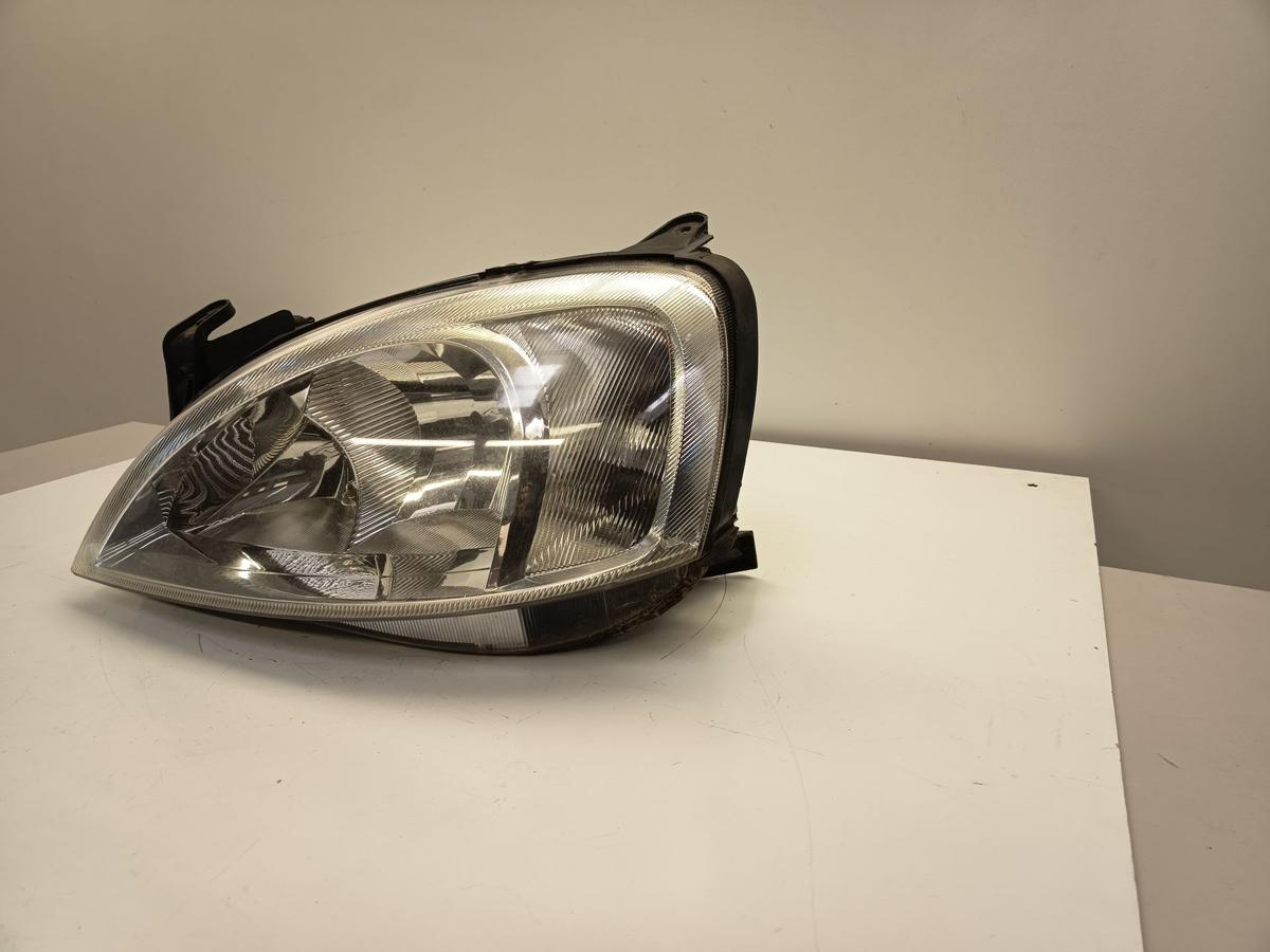 Opel Corsa C orig Scheinwerfer links Fahrerseite 9196231Halogen Bj 2002