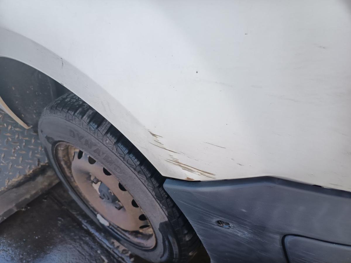 Renault Kangoo KC original Kotfl&uuml;gel rechts Seitenteil 389 Gletscherwei&szlig; Bj 2008