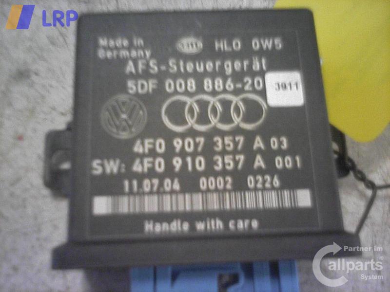 Audi A6 4F Bj.2004 Steuergerät LWR 4F0907357A Hella 5DF00888620