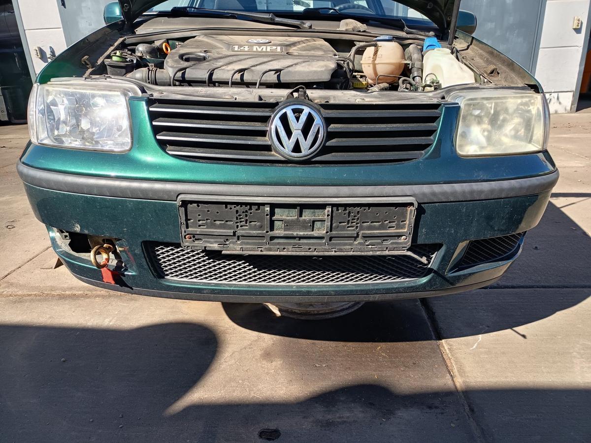 VW Polo 6N2 original Sto&szlig;stange vorne LD6D Pistaziengr&uuml;n Facelift Bj 1997