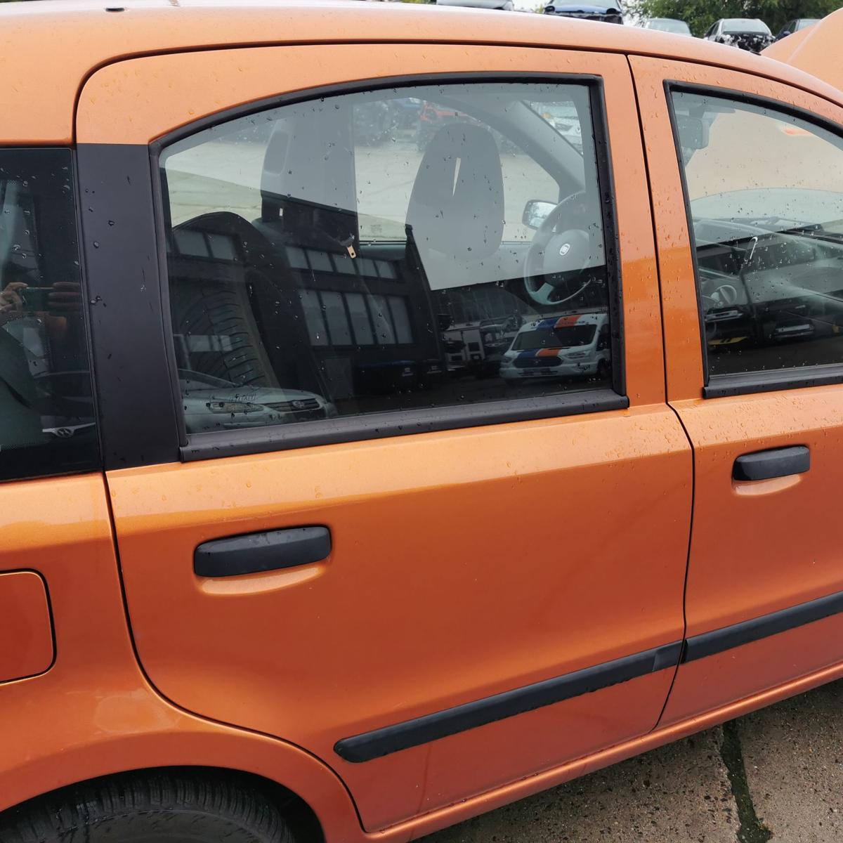 Fiat Panda 169 Tür Autotür Rohbautür hinten rechts 505 Arancio New Batik Rohbau