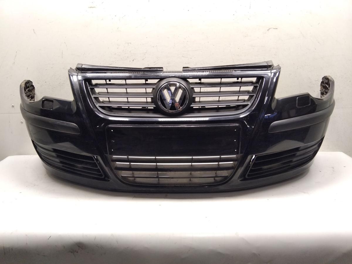 VW Polo 9N3 original Sto&szlig;stange Sto&szlig;f&auml;nger vorn LC9Z Black Magic Metallic SWRA BJ2006