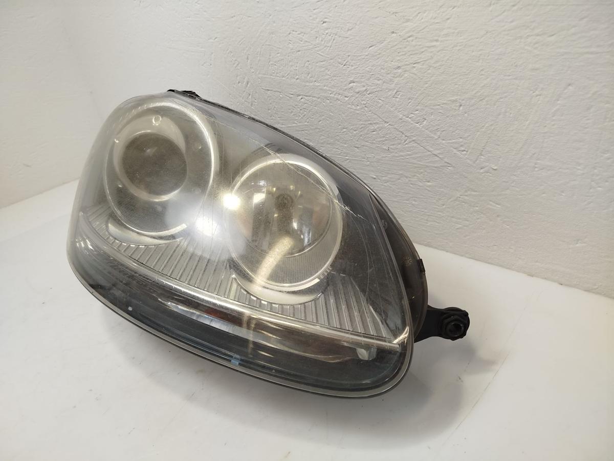 VW Golf V 5 1K Scheinwerfer rechts Xenon Xenonscheinwerfer Trüb Rissig Lampe