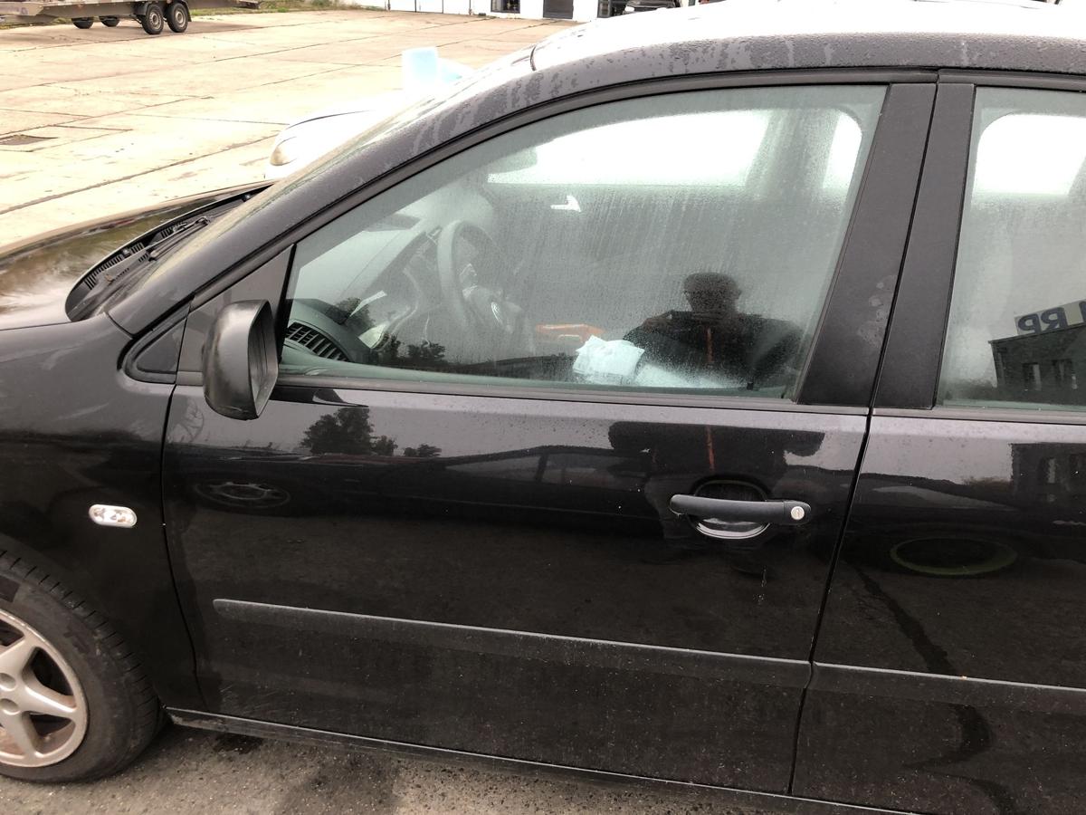 VW Polo 9N 9N1 9N3 Tür vorn links Fahrertür nur für 5 türer LC9Z Black Magic