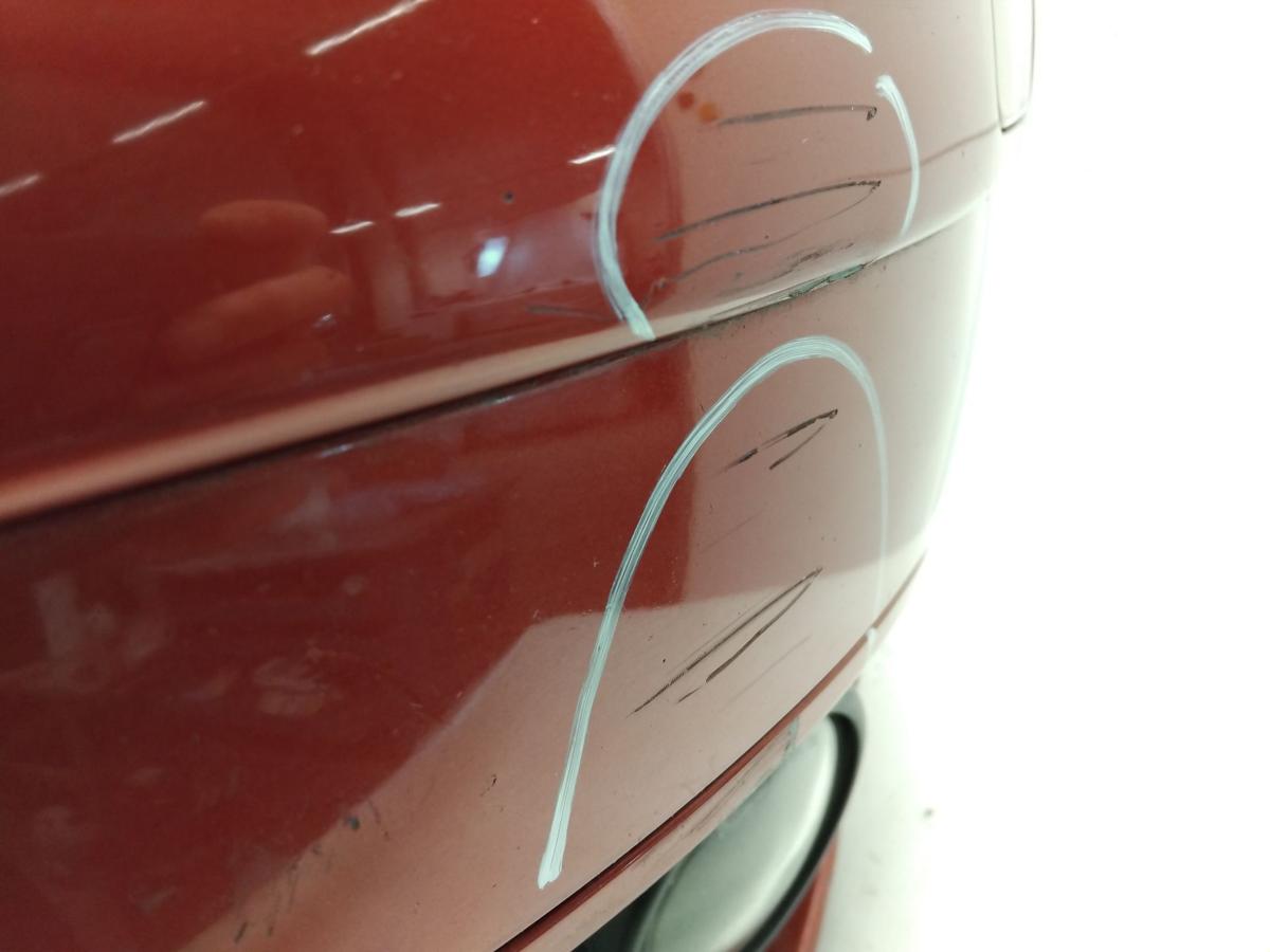 VW Golf Plus 5M original Sto&szlig;stange Sto&szlig;f&auml;nger vorn SRA BJ2006 LA3X Sunsetred