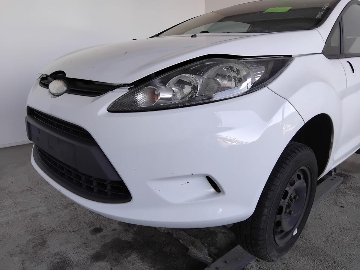 Ford Fiesta JA8 original Stossfänger Stoßstange vorn frostweiß BJ2009