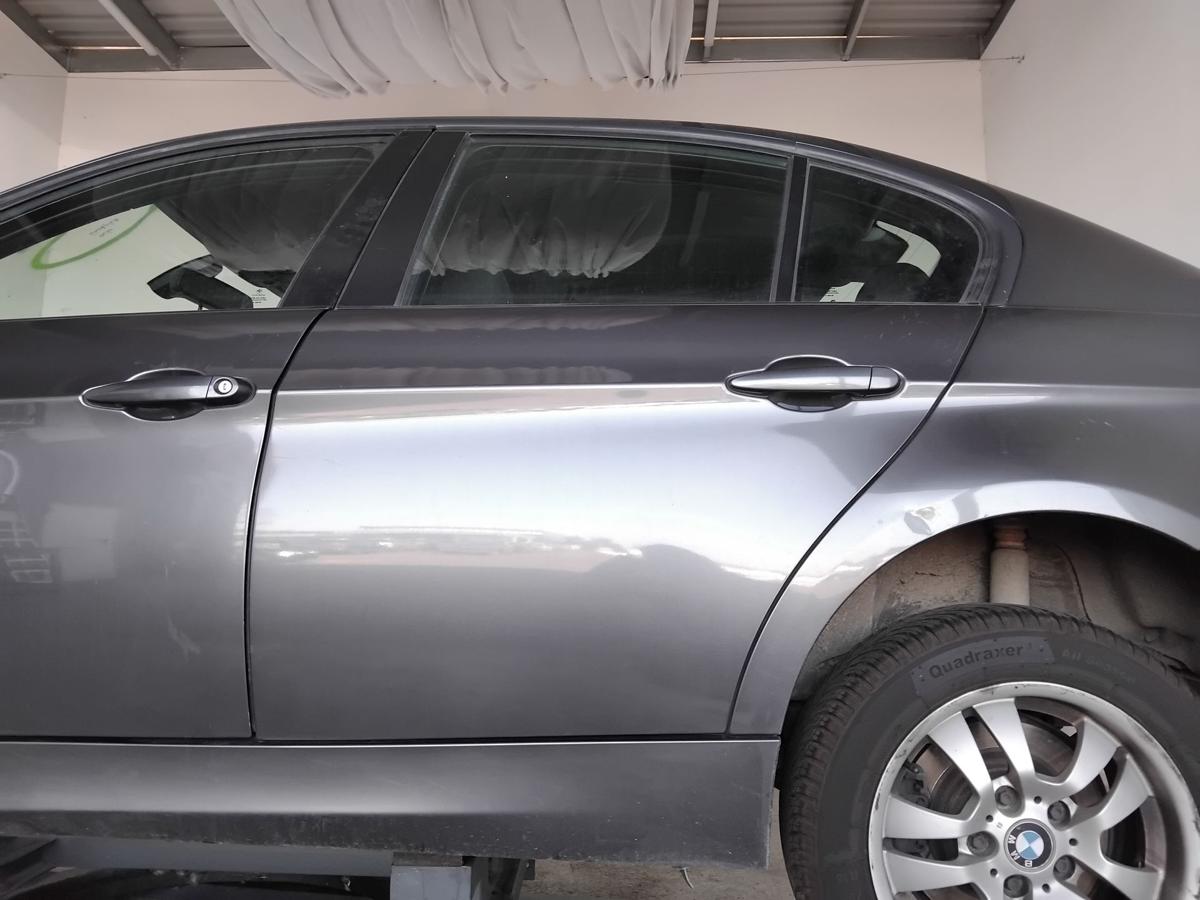 BMW 3er E90 original Tür hinten links A22/7 sparkling graphite Limousine BJ2006