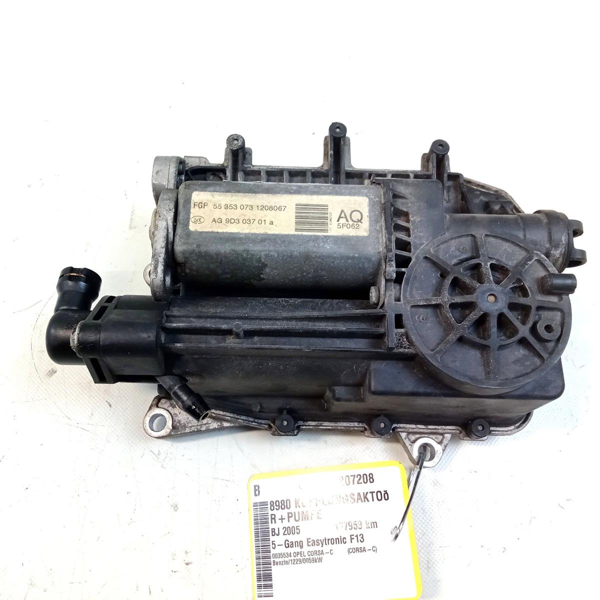 Opel Corsa C automatische Kupplungsbet&auml;tigung Easytronic Bj.2005