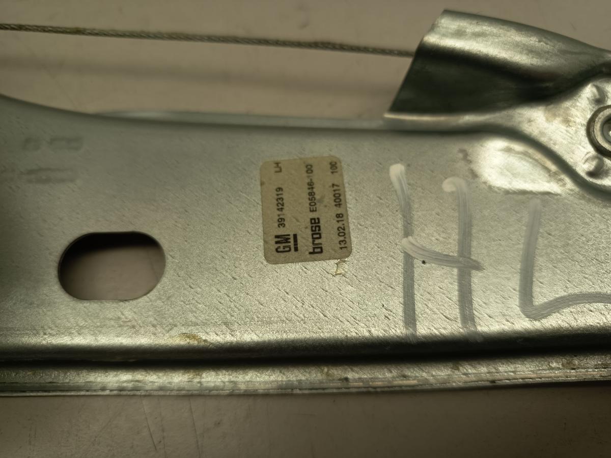 Opel Astra K Schr&auml;gheck original Fensterheber hinten links elektr Baujahr 2018