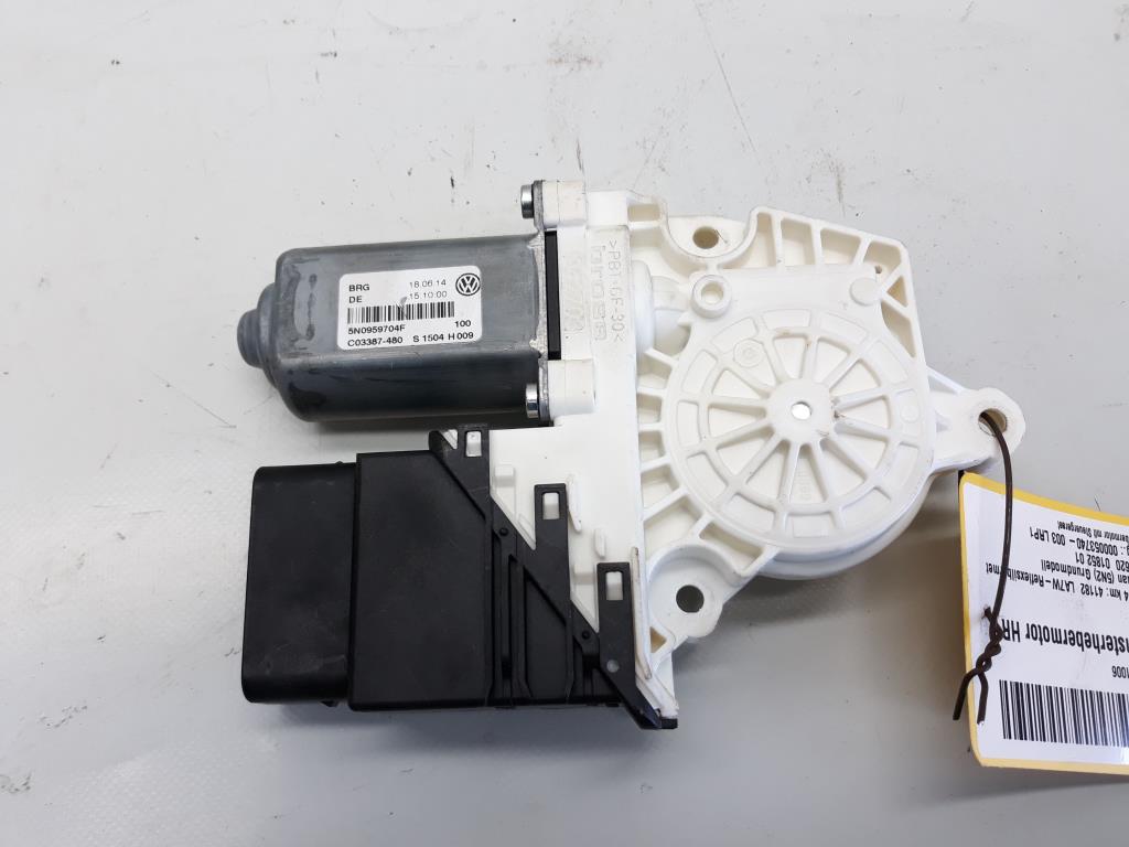 VW Tiguan 5N2 5N0959704F Fensterhebermotor Tür hinten rechts original BJ2014