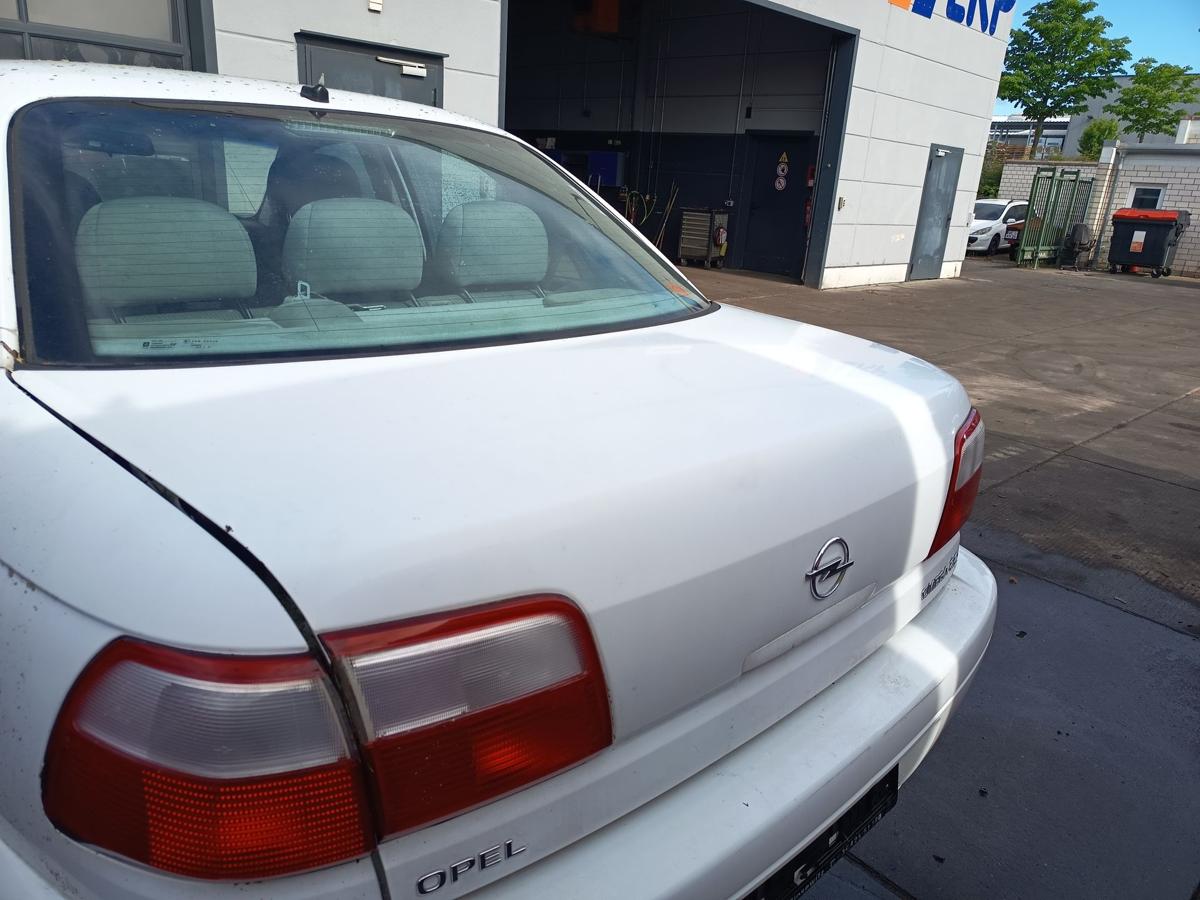 Opel Omega B original Heckklappe Deckel hinten Y474 Casablancawei&szlig; Bj 2001