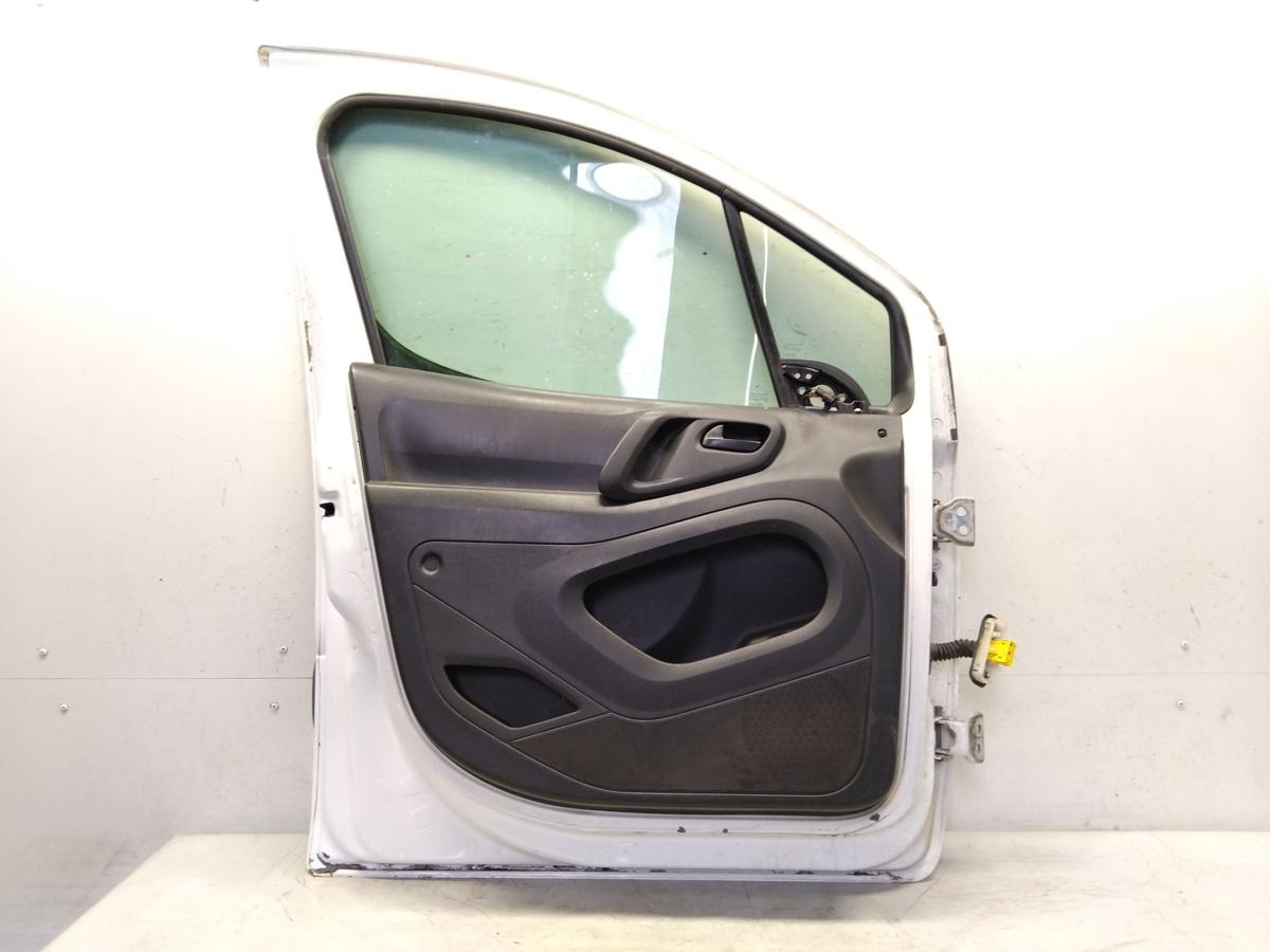 Citroen Berlingo 2 B9 Tür vorn links Fahrertür weiss EWP Bj.2011